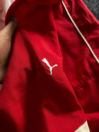 Crimson Velocity Track Jacket