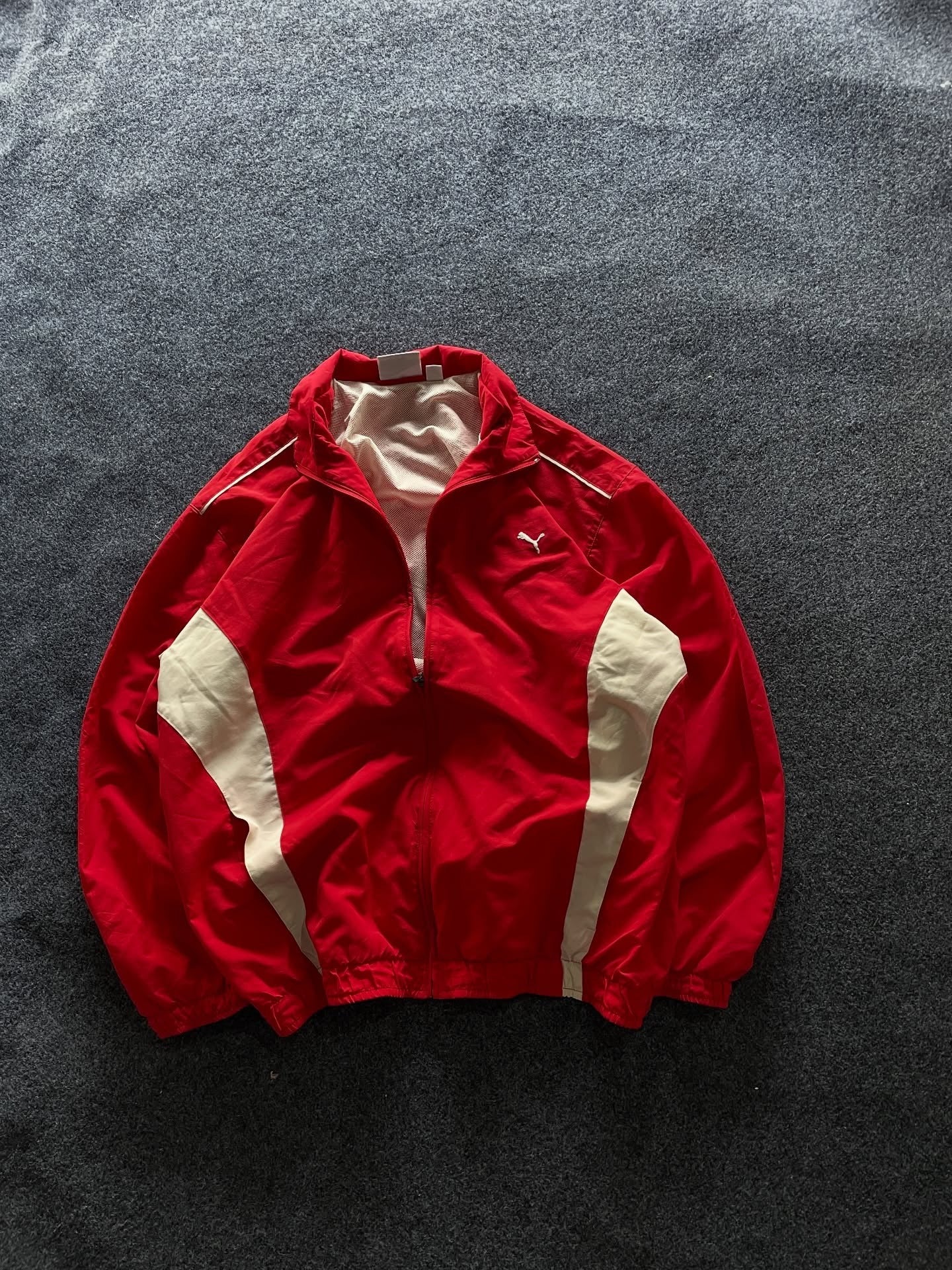 Crimson Velocity Track Jacket