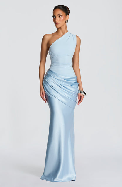 Glacier Blue Maxi Dress